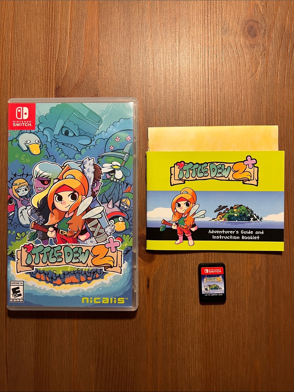 Ittle Dew 2 + Plus Nintendo Switch 2017 Video Game Nicalis - Complete, Working